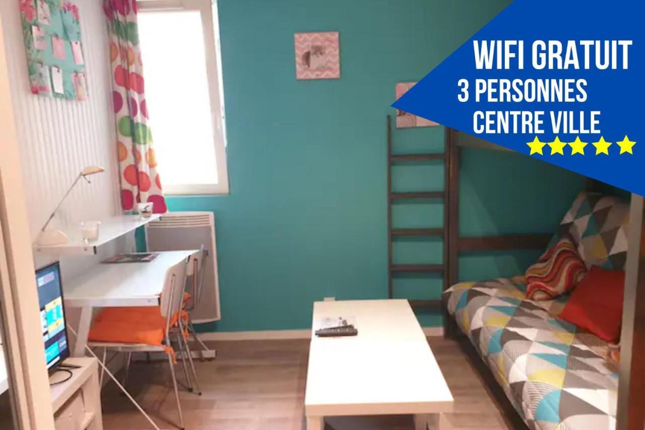 Studio Simplicien *Cosy* Plein Centre Ville De Poitiers *Tv* Wifi *Cafe* 외부 사진